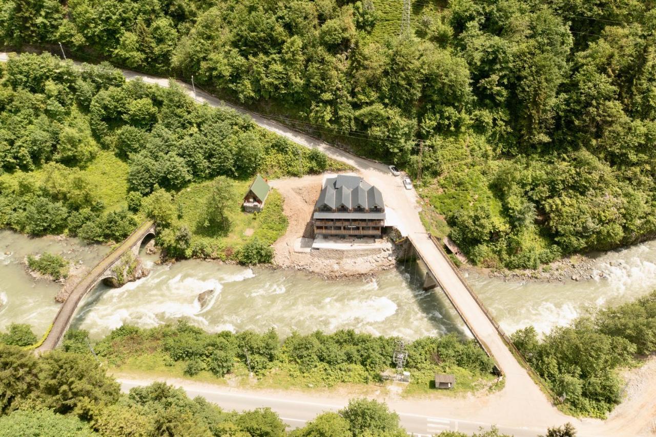 Ozden Bungalow Çamlıhemşin Buitenkant foto