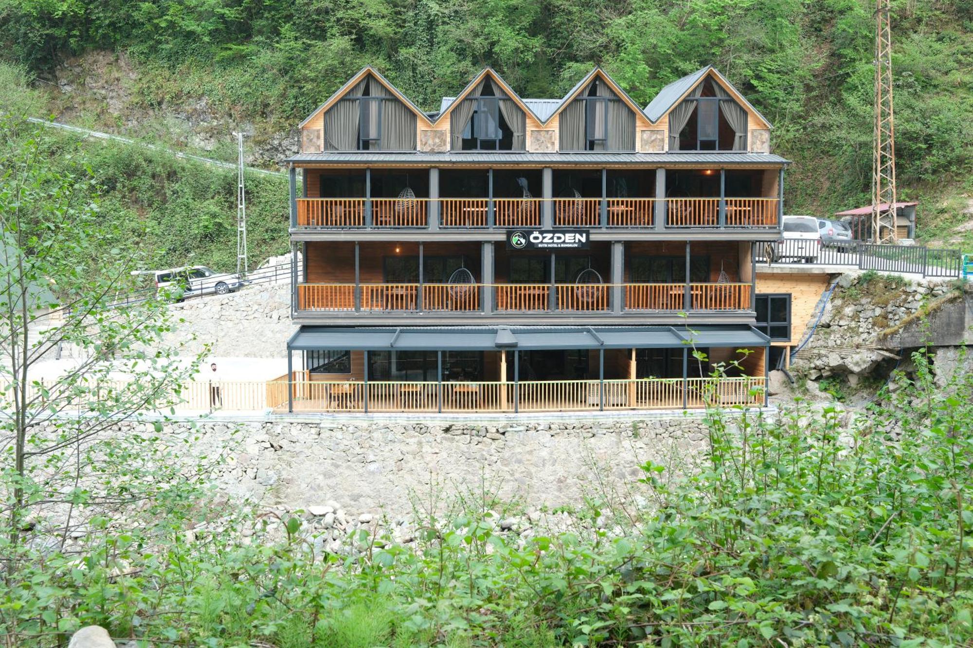 Ozden Bungalow Çamlıhemşin Buitenkant foto